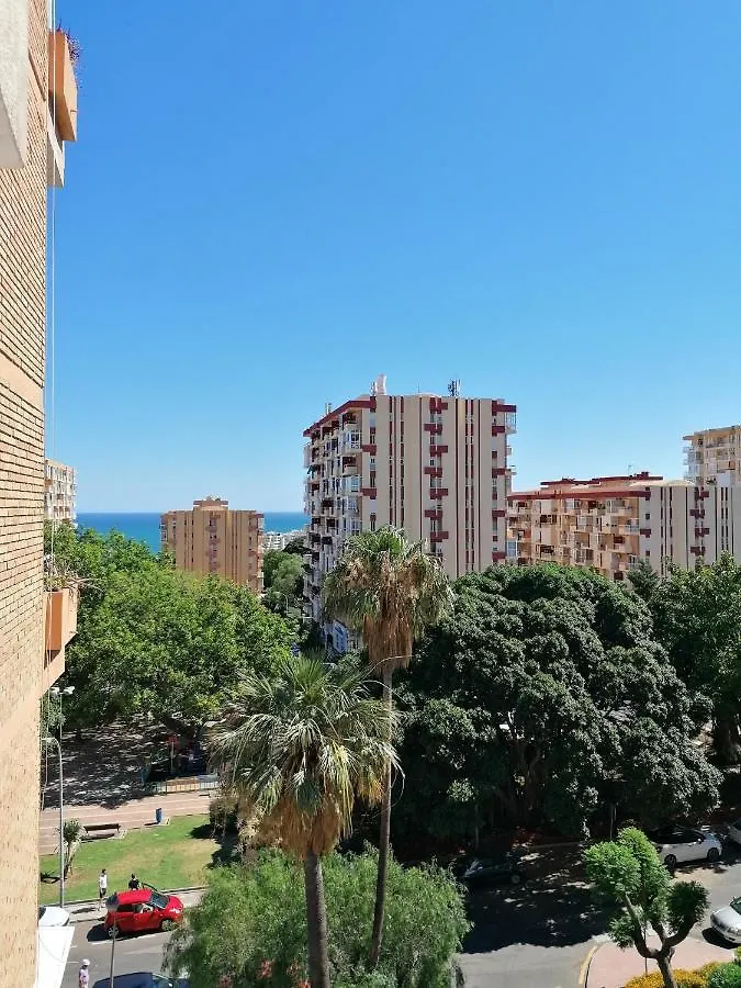 Comfortable Studio With Sea View In Benalmadena 30 M² Pool