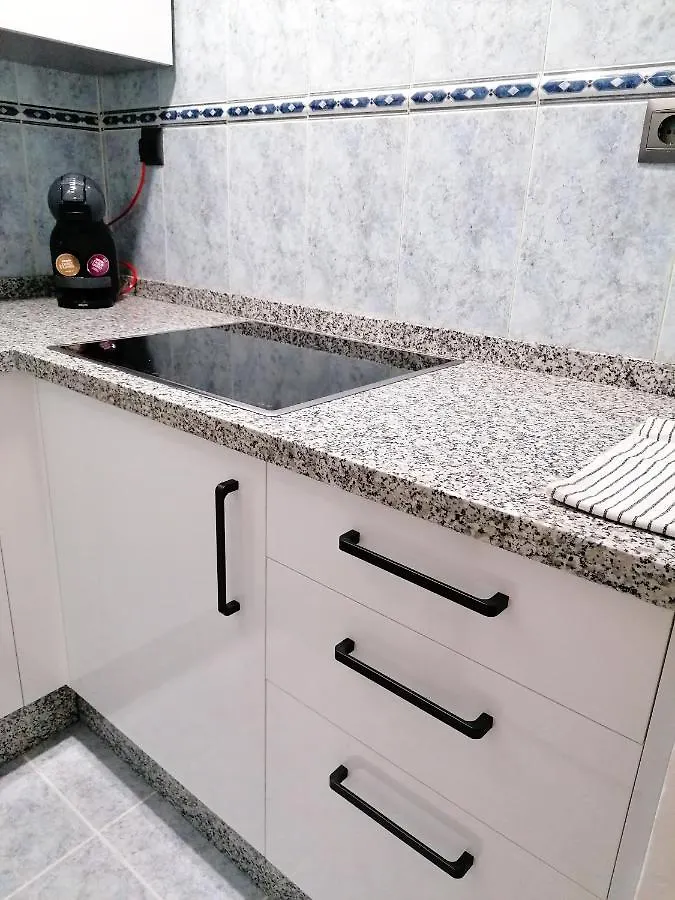 Apartment Comfortable Studio With Sea View In Benalmadena 30 M² Pool